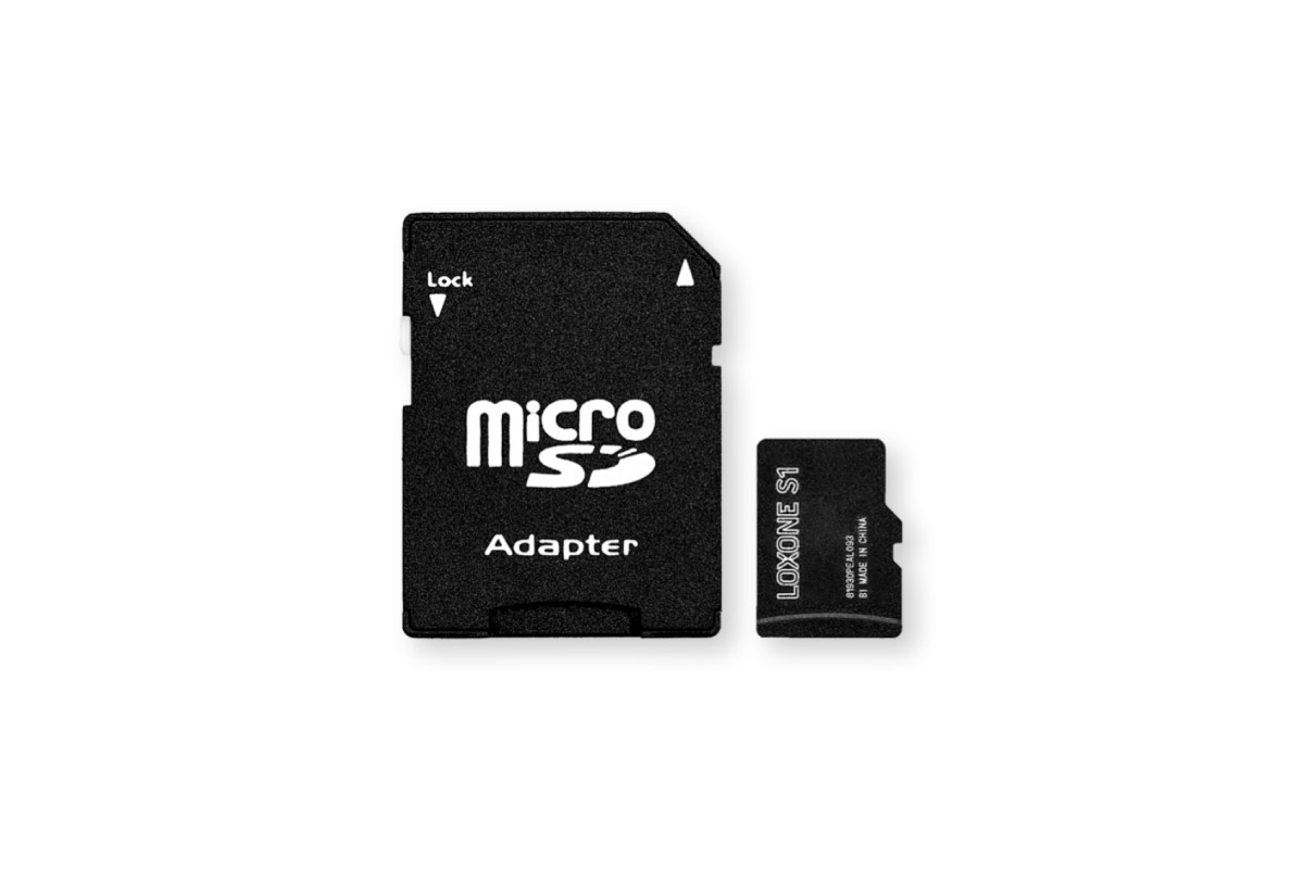 SD-Karte mit Firmware Miniserver Gen. 2